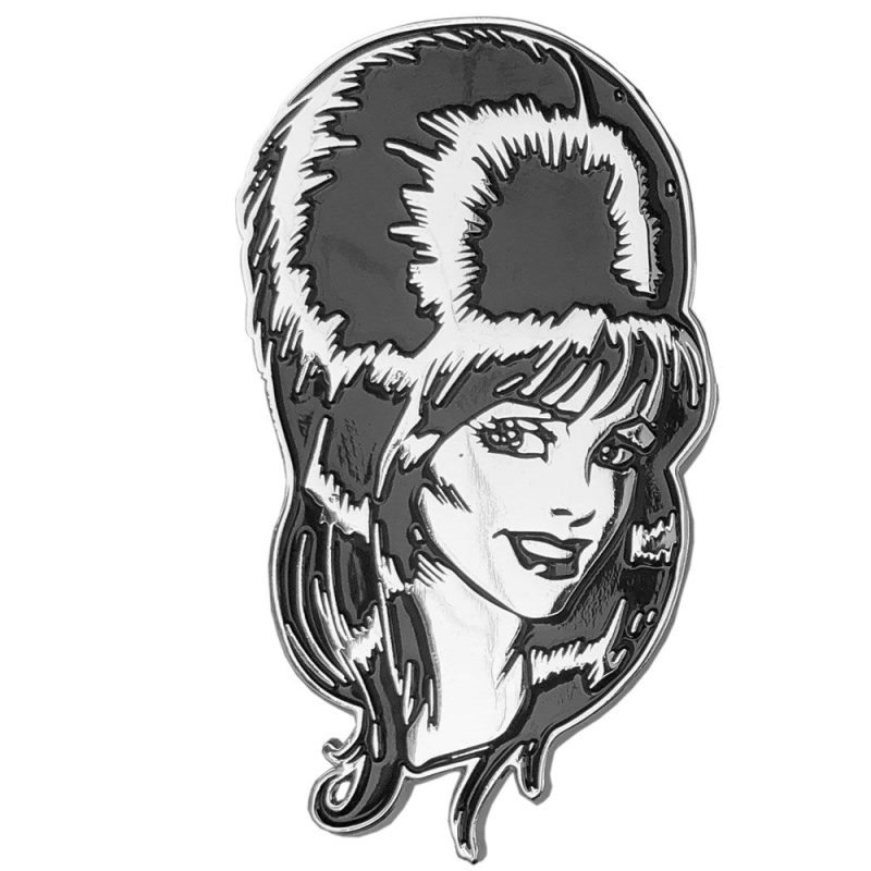 Elvira Mega Head Enamel Pin - Kreepsville