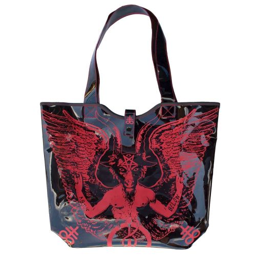 Baphomet Satanic PVC Beach Tote - Kreepsville