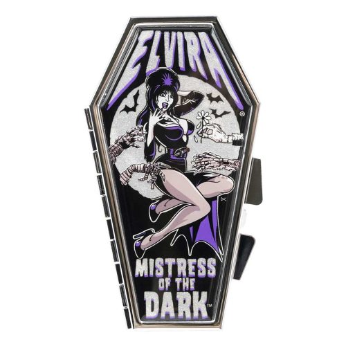 Elvira Monster Hand Glitter Coffin Compact - Kreepsville