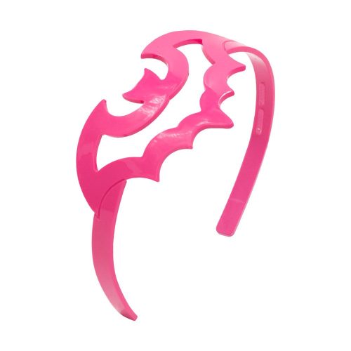 Bat Outline HeadBand Pink - Kreepsville