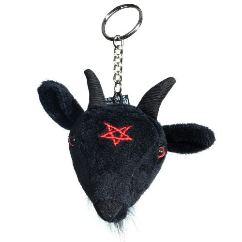 Goathead Baphomet Plush Keychain - Kreepsville