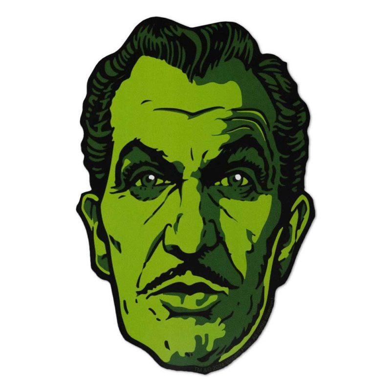 Vincent Price Classic Face Vinyl Sticker - Kreepsville